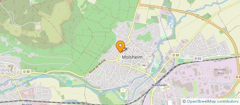 localisation de l'entreprise MONSIEUR RECEP BASAR  DORLISHEIM