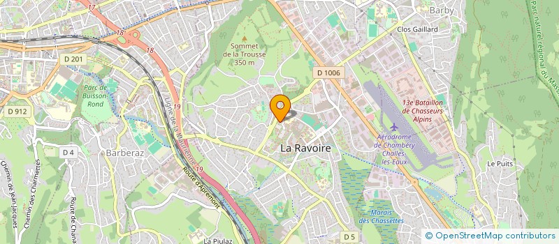 localisation de l'entreprise MONSIEUR RECEP DEMIRCI à LA RAVOIRE