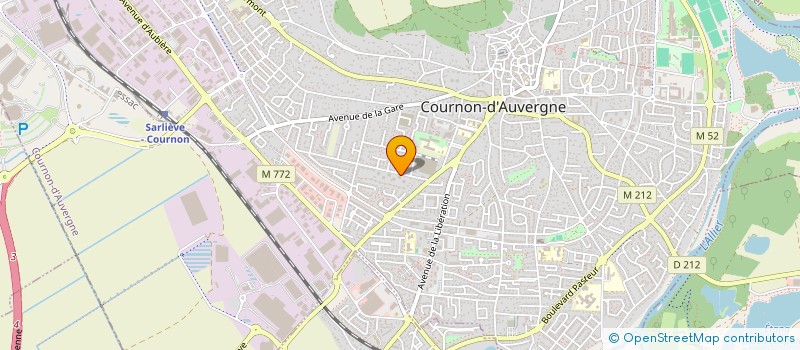 localisation de l'entreprise MONSIEUR RECEP DEMIRKOPARAN  COURNON-D'AUVERGNE