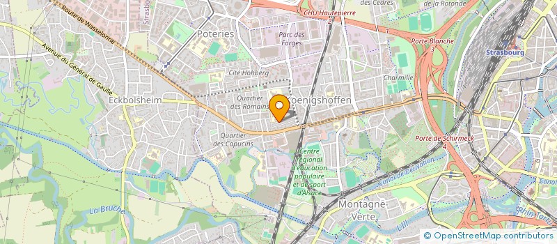 localisation de l'entreprise MONSIEUR RECEP TORUS à STRASBOURG
