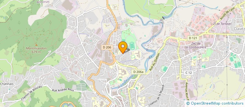 localisation de l'entreprise MONSIEUR RECEP YAGIZ à ANNONAY