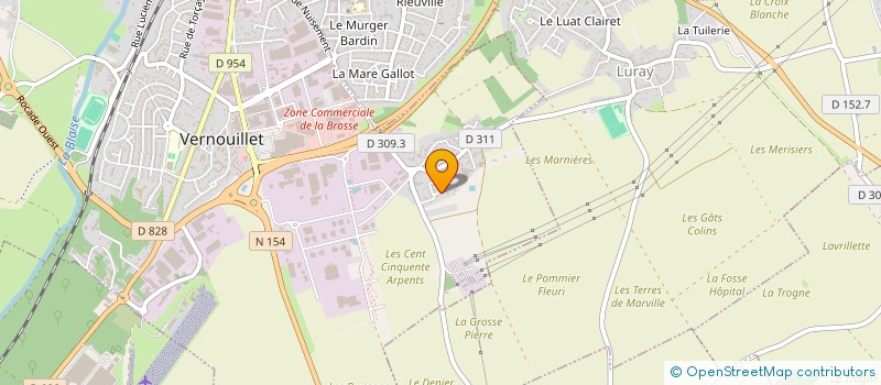 localisation de l'entreprise MONSIEUR RECEP YAKUT à VERNOUILLET