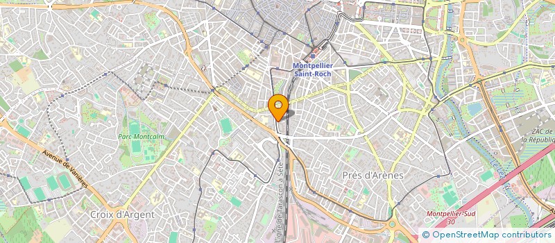 localisation de l'entreprise MONSIEUR REDA ABDELHAK  MONTPELLIER