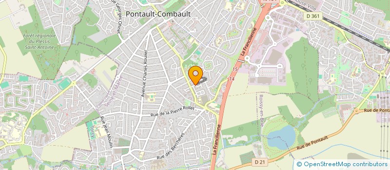 localisation de l'entreprise MONSIEUR REDA-ABDERRAOUF BATOUCHE à PONTAULT-COMBAULT