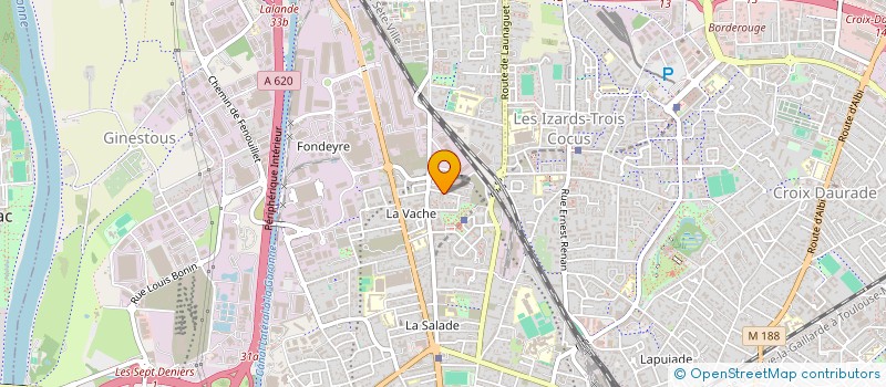 localisation de l'entreprise MONSIEUR REDA ABDOUH  TOULOUSE