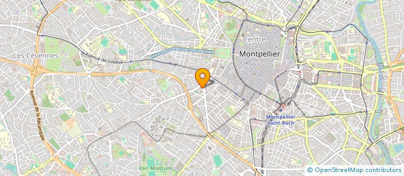 localisation de l'entreprise MONSIEUR REDA ACHAHOUR à MONTPELLIER