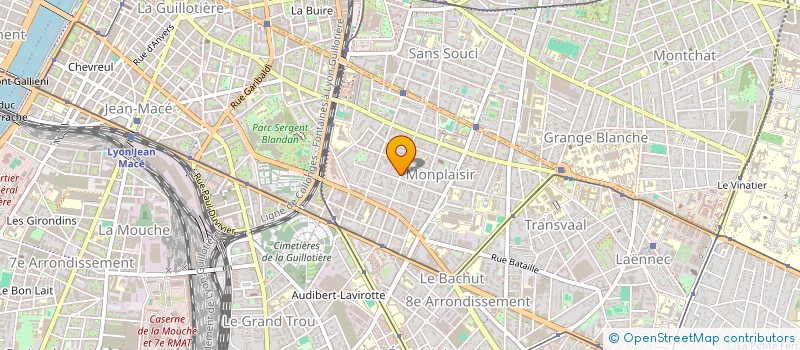 localisation de l'entreprise MONSIEUR REDA ALLAH EZ ZOUINE  LYON