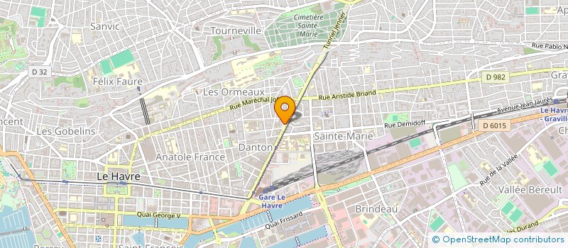 localisation de l'entreprise MONSIEUR REDA AMBAR à LE HAVRE