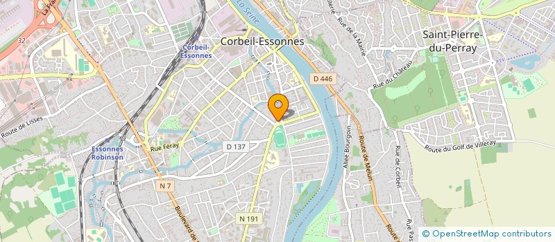 localisation de l'entreprise MONSIEUR REDA BAFFOU  CORBEIL-ESSONNES