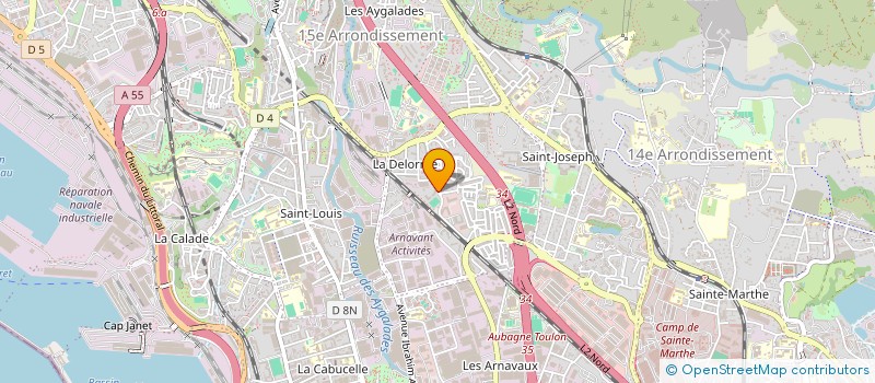 localisation de l'entreprise MONSIEUR REDA BAGHDADI à MARSEILLE