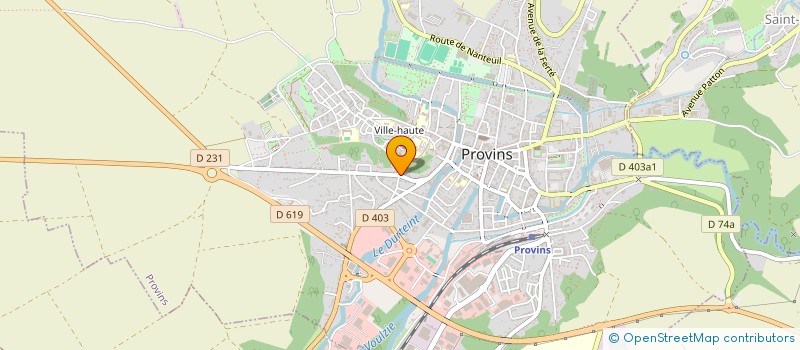 localisation de l'entreprise MONSIEUR REDA BAKERI  PROVINS