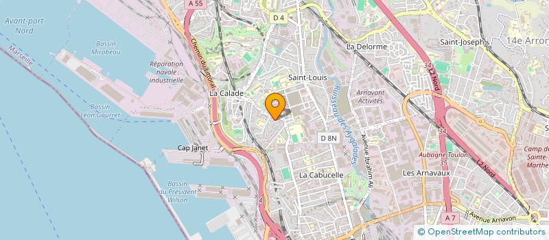 localisation de l'entreprise MONSIEUR REDA BAKLI à MARSEILLE