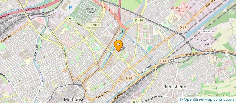 localisation de l'entreprise MONSIEUR REDA BARGACH  MULHOUSE