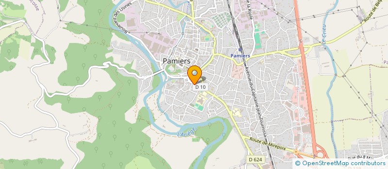 localisation de l'entreprise MONSIEUR REDA BENABID à PAMIERS