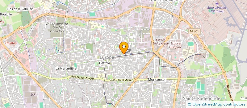 localisation de l'entreprise MONSIEUR REDA BENARROUM  TOURS