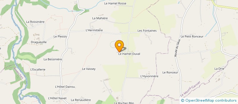 localisation de l'entreprise MONSIEUR REDA BENRACCHED  LE MESNIL-VILLEMAN