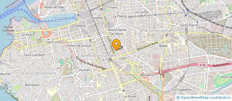 localisation de l'entreprise MONSIEUR REDA BOUAINA  MARSEILLE