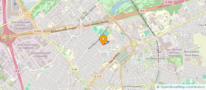 localisation de l'entreprise MONSIEUR REDA BOUAKLINE  AULNAY-SOUS-BOIS