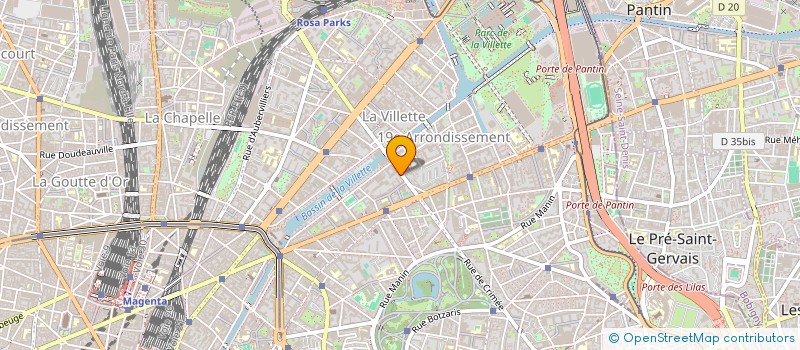 localisation de l'entreprise MONSIEUR REDA BOUCHAMA  PARIS