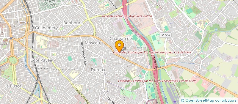 localisation de l'entreprise MONSIEUR REDA BOUKEFOUSSA à TOULOUSE