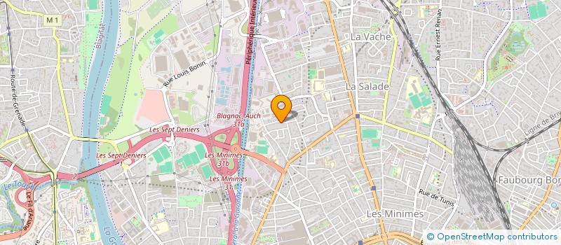 localisation de l'entreprise MONSIEUR REDA BOUREBABA à TOULOUSE