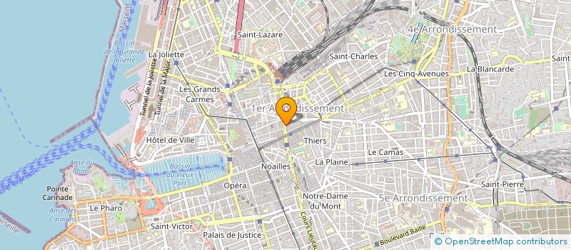 localisation de l'entreprise MONSIEUR REDA BOUROKBA à MARSEILLE