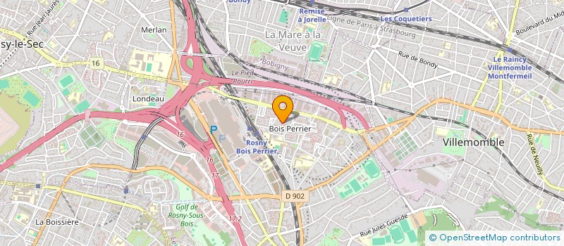 localisation de l'entreprise MONSIEUR REDA BOUSBA à ROSNY-SOUS-BOIS