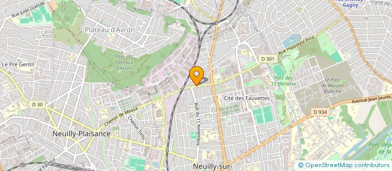 localisation de l'entreprise MONSIEUR REDA BOUSLIM à NEUILLY-SUR-MARNE