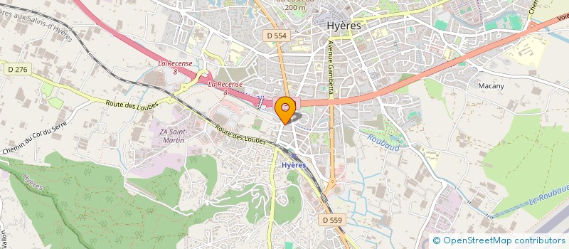 localisation de l'entreprise MONSIEUR REDA-CHIKH BELASRI à HYERES