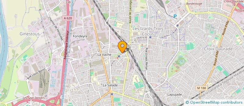 localisation de l'entreprise MONSIEUR REDA DADI  TOULOUSE