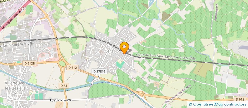localisation de l'entreprise MONSIEUR REDA DAOUR  CERS