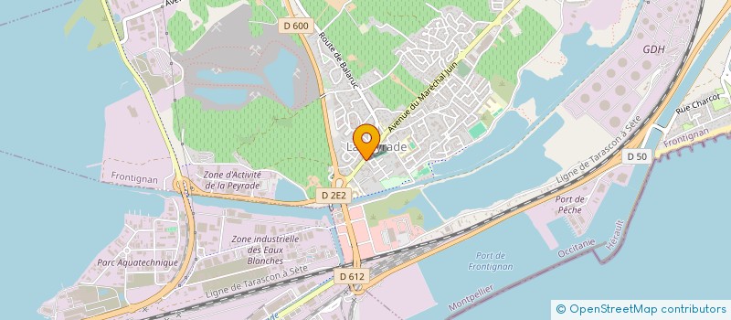 localisation de l'entreprise MONSIEUR REDA DAURBANI  BALARUC-LES-BAINS