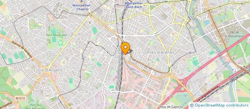 localisation de l'entreprise MONSIEUR REDA DELHEM à MONTPELLIER