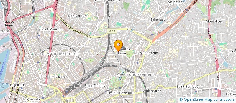 localisation de l'entreprise MONSIEUR REDA DERFOUF à MARSEILLE