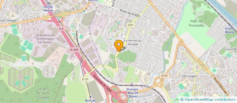 localisation de l'entreprise MONSIEUR REDA DERKAOUI à RIS-ORANGIS