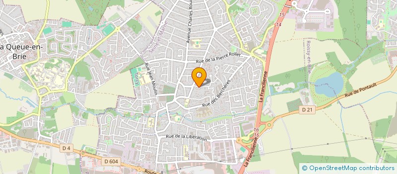 localisation de l'entreprise MONSIEUR REDA DEROUICHE à PONTAULT-COMBAULT