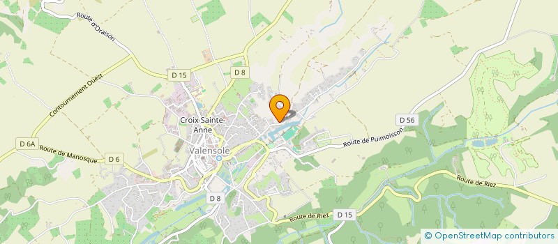 localisation de l'entreprise MONSIEUR REDA DJAAFRI à VALENSOLE
