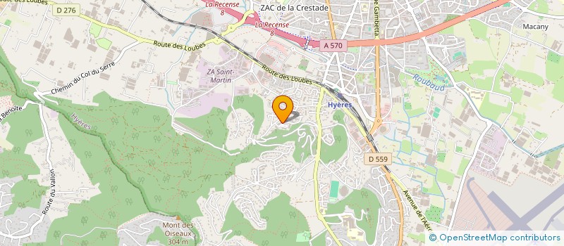 localisation de l'entreprise MONSIEUR REDA DJERIOU  HYERES