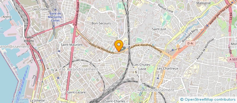 localisation de l'entreprise MONSIEUR REDA DOUMANDJI à MARSEILLE