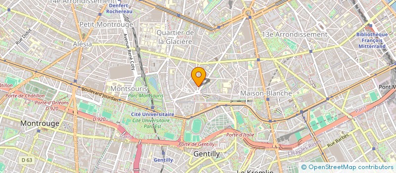 localisation de l'entreprise MONSIEUR REDA EL HAMOUDY  PARIS