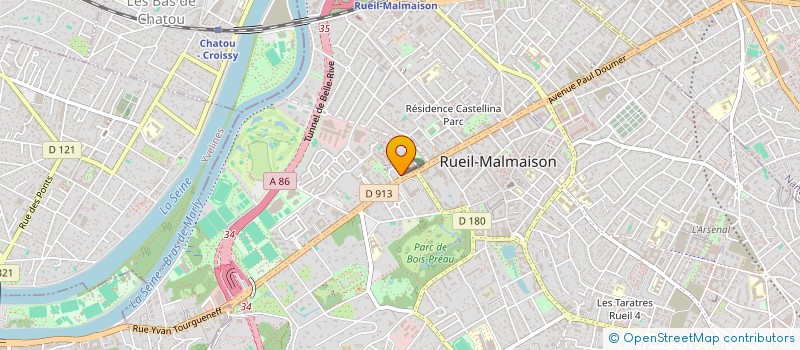 localisation de l'entreprise MONSIEUR REDA EL JAMOUDI à RUEIL-MALMAISON