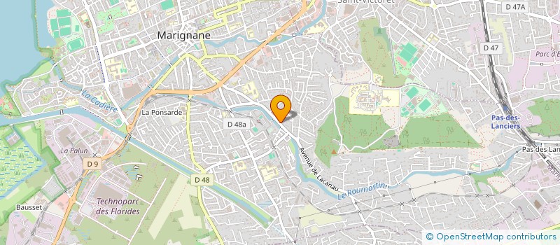 localisation de l'entreprise MONSIEUR REDA EL MADKOUR  MARIGNANE