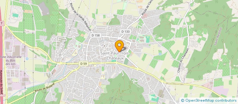 localisation de l'entreprise MONSIEUR REDA EL MOKADDEM  SAINT-PAUL-TROIS-CHATEAUX