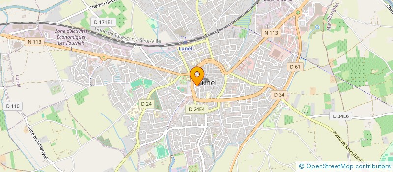 localisation de l'entreprise MONSIEUR REDA EMTIL  LUNEL