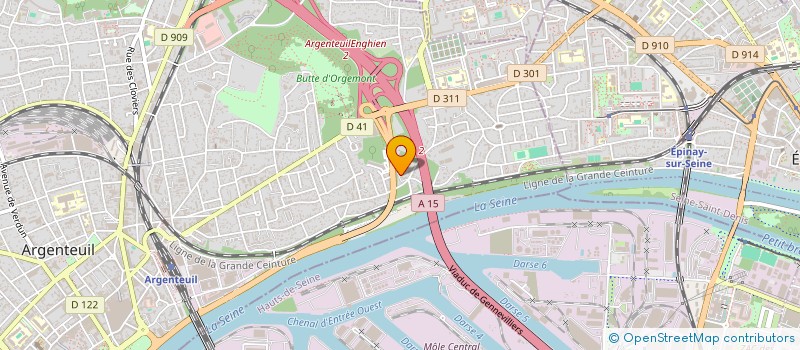 localisation de l'entreprise MONSIEUR REDA FARAH  ARGENTEUIL