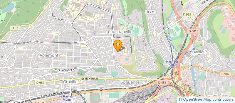 localisation de l'entreprise MONSIEUR REDA FAROUK ABDELBARY ALI à LE HAVRE