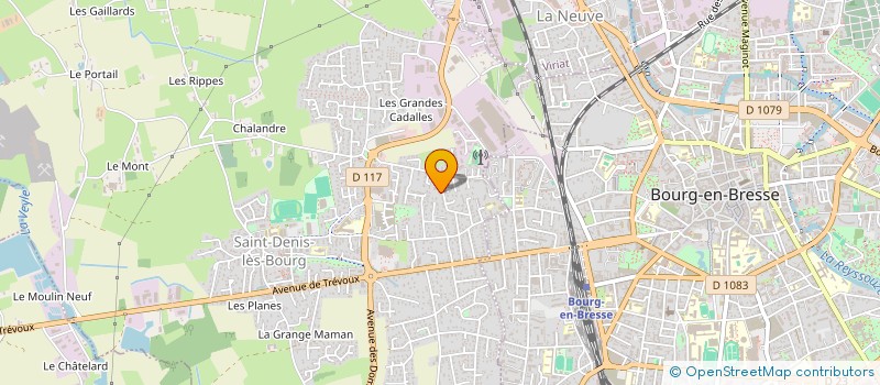 localisation de l'entreprise MONSIEUR REDA GANDILLET à SAINT-DENIS-LES-BOURG