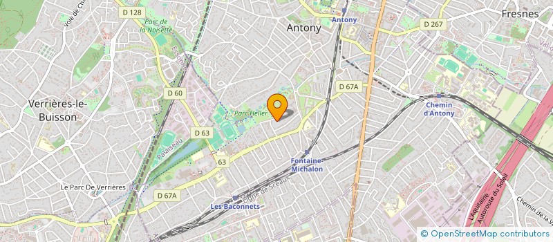 localisation de l'entreprise MONSIEUR REDA GUIGNOUNE à ANTONY