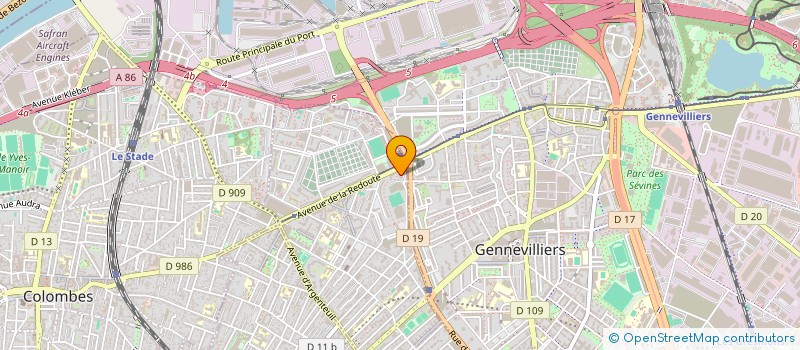 localisation de l'entreprise MONSIEUR REDA HABA  ASNIERES-SUR-SEINE