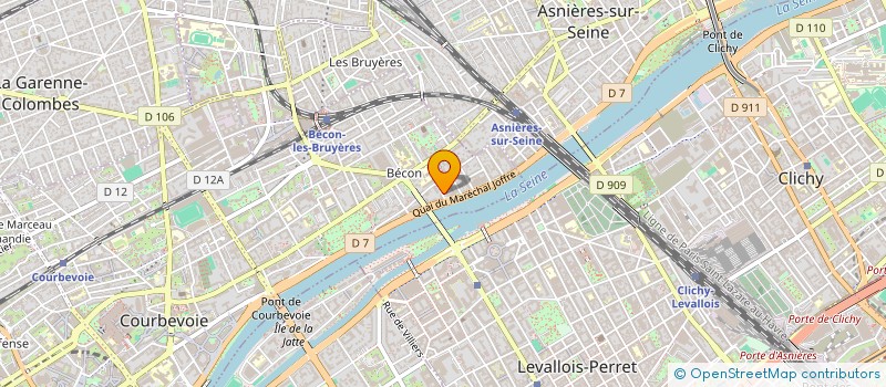 localisation de l'entreprise MONSIEUR REDA HAMOUCH à COURBEVOIE
